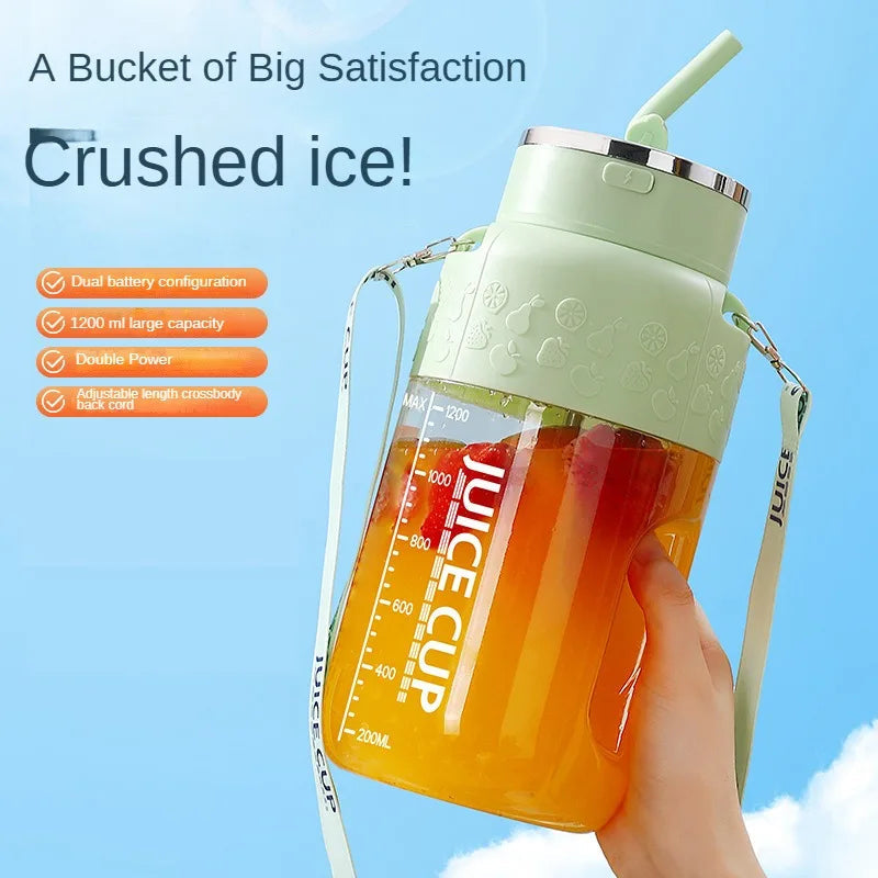 Tragbarer Fruchtentsafterbecher