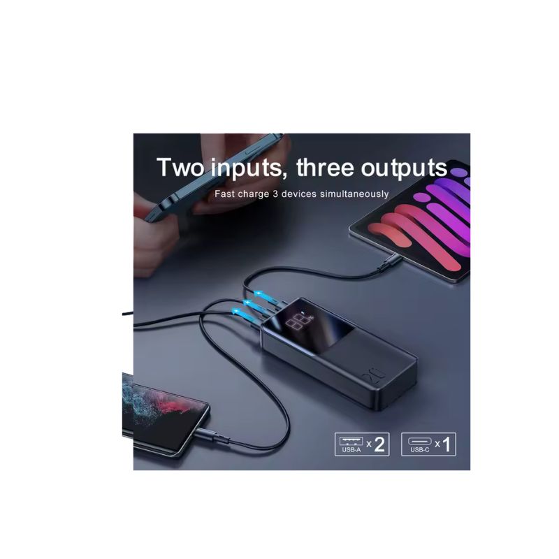 Powerbank 10000 mAh – Kompakte Ladekapazität für Energie, Energie und Energie