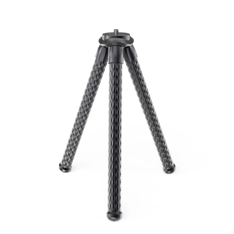 Telesin Tripod flexibelt 360 grader kulledshuvud 1/4" skruv / Mobilhållare / Tillbehörssko - Bläckfisk