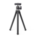 Telesin Tripod flexibelt 360 grader kulledshuvud 1/4" skruv / Mobilhållare / Tillbehörssko - Bläckfisk