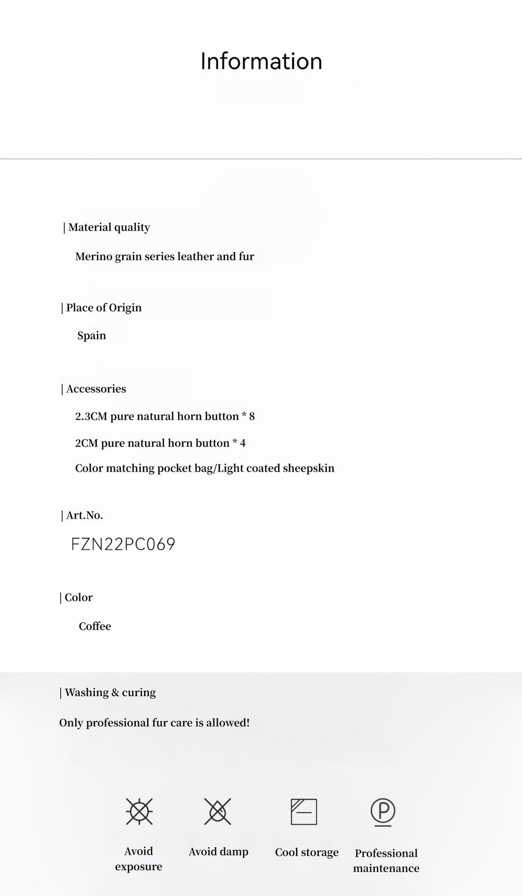 "Corner Coffee" Merino wool sheepskin stand-up collar motorcycle reversible young fur coat for women