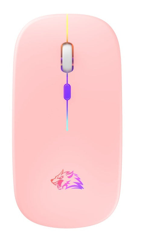 X15 Trådlös Datormus – Tyst Klick LED-Belysning Laddningsbar