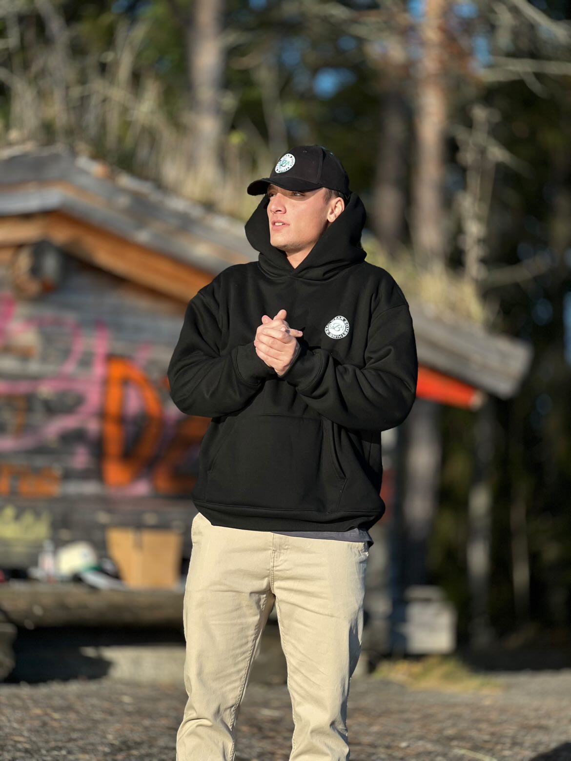 ArtByBearded 500GSM Hoodie - Premium Profilkläder med Tryck och Brodyr