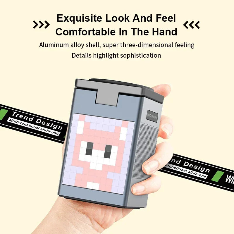 6-in-1 Magnetisches kabelloses Ladegerät &amp; Lautsprecher