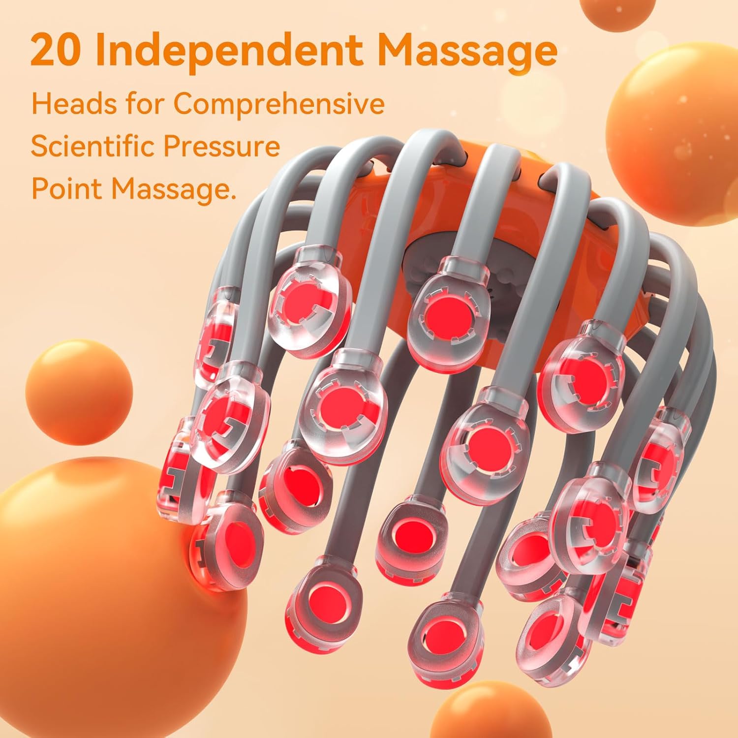 Kopfmassagegerät zur Linderung von Migräne