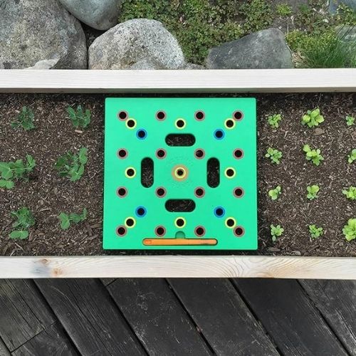 Vorlage für ein Aussaatquadrat