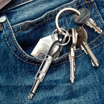 Wall Guitar Plug Mounted Key Holder