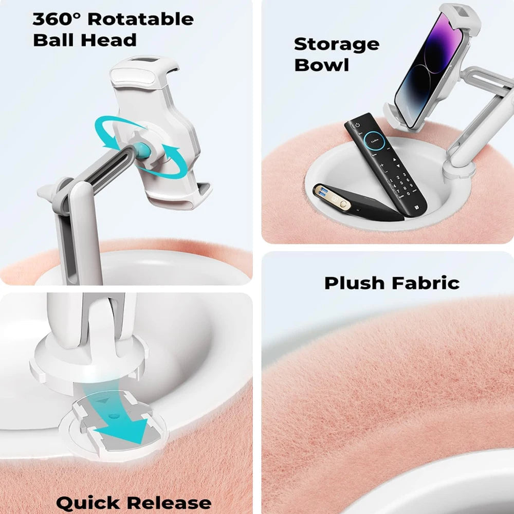 Plüschkissen-Handyhalter