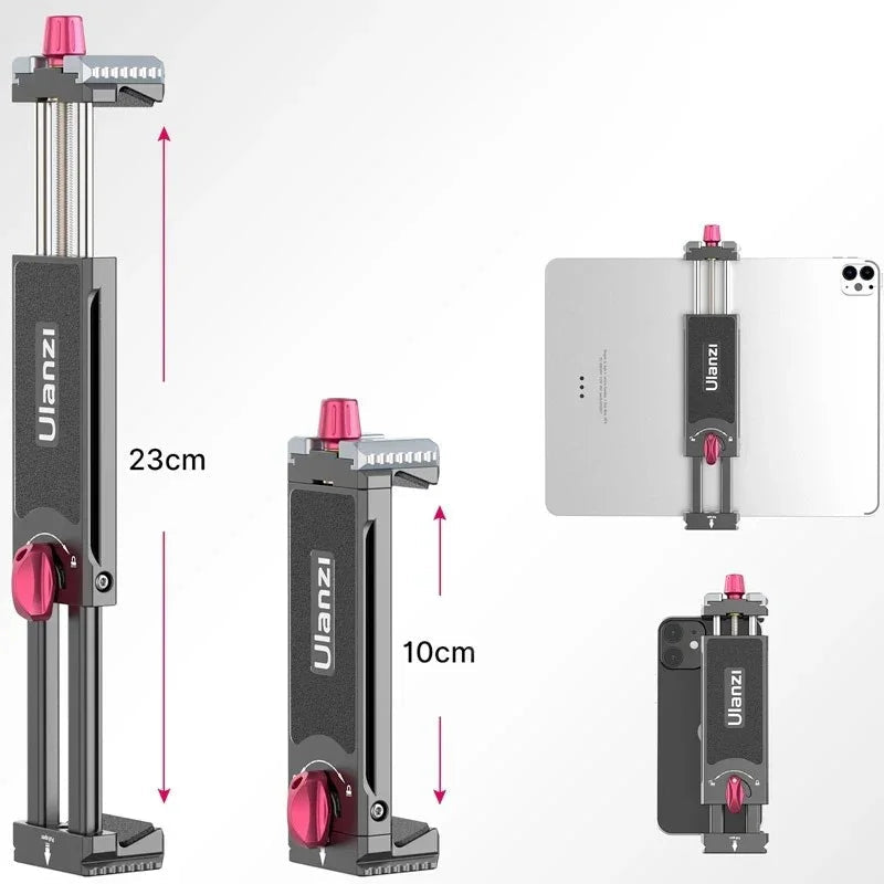 Ulanzi U-Pad III Tablet-Klemme – Halterung für 1/4-Zoll-Schraube – Aluminium