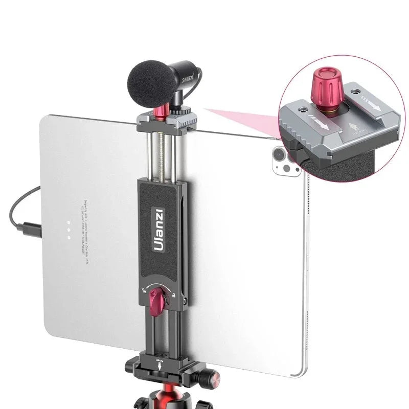 Ulanzi U-Pad III Tablet-Klemme – Halterung für 1/4-Zoll-Schraube – Aluminium