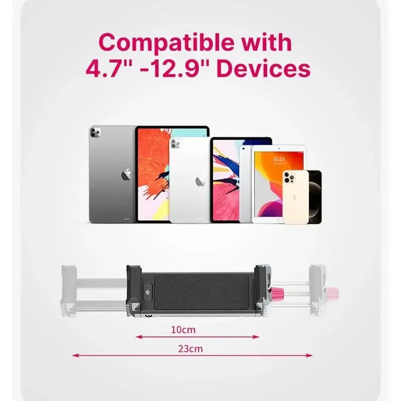 Ulanzi U-Pad III Tablet Clamp Fäste - hållare Padda till 1/4" skruv - Aluminium