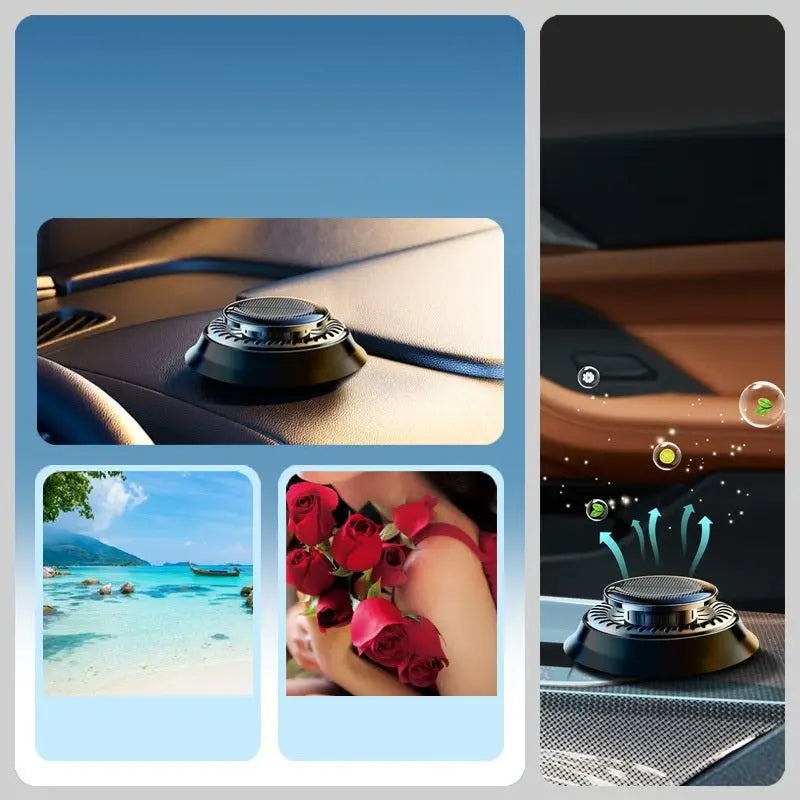 Elektromagnetischer Enteiser &amp; Solar-Autoduft