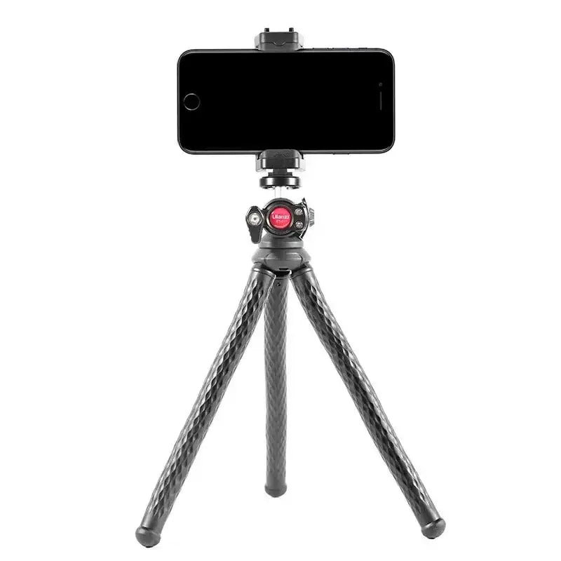 Ulanzi FT-01 Tripod flexibelt 360 grader kulledshuvud 1/4" skruv / Mobilhållare / Tillbehörssko - Bläckfisk