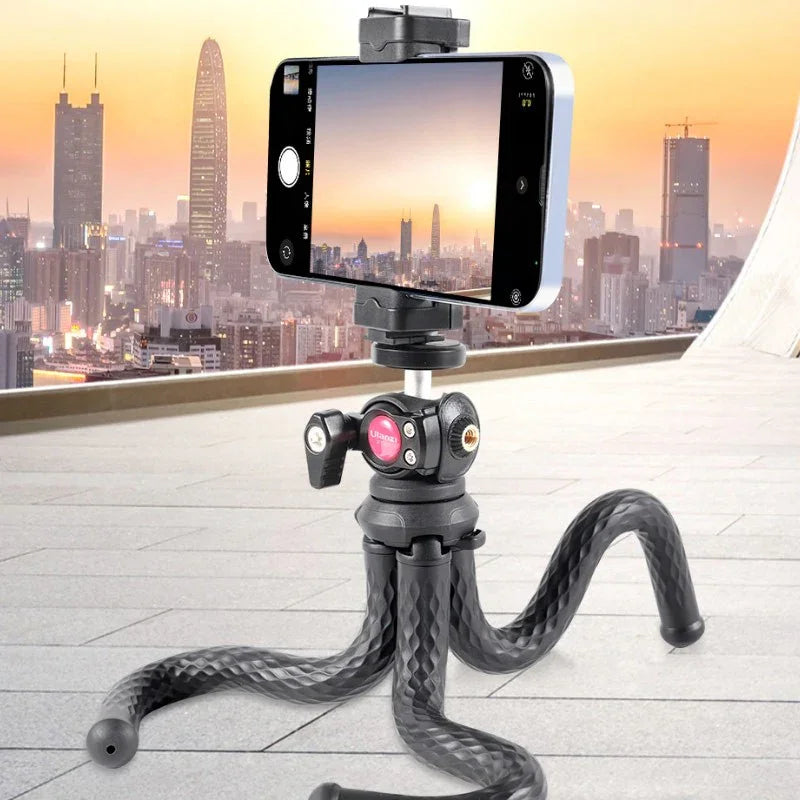 Ulanzi FT-01 Flexibles 360-Grad-Stativ mit 1/4-Zoll-Stativ / Mobilgerät / Montagezubehör - Bläckfisk