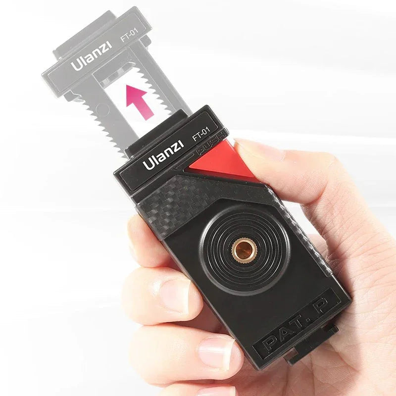 Ulanzi FT-01 Flexibles 360-Grad-Stativ mit 1/4-Zoll-Stativ / Mobilgerät / Montagezubehör - Bläckfisk