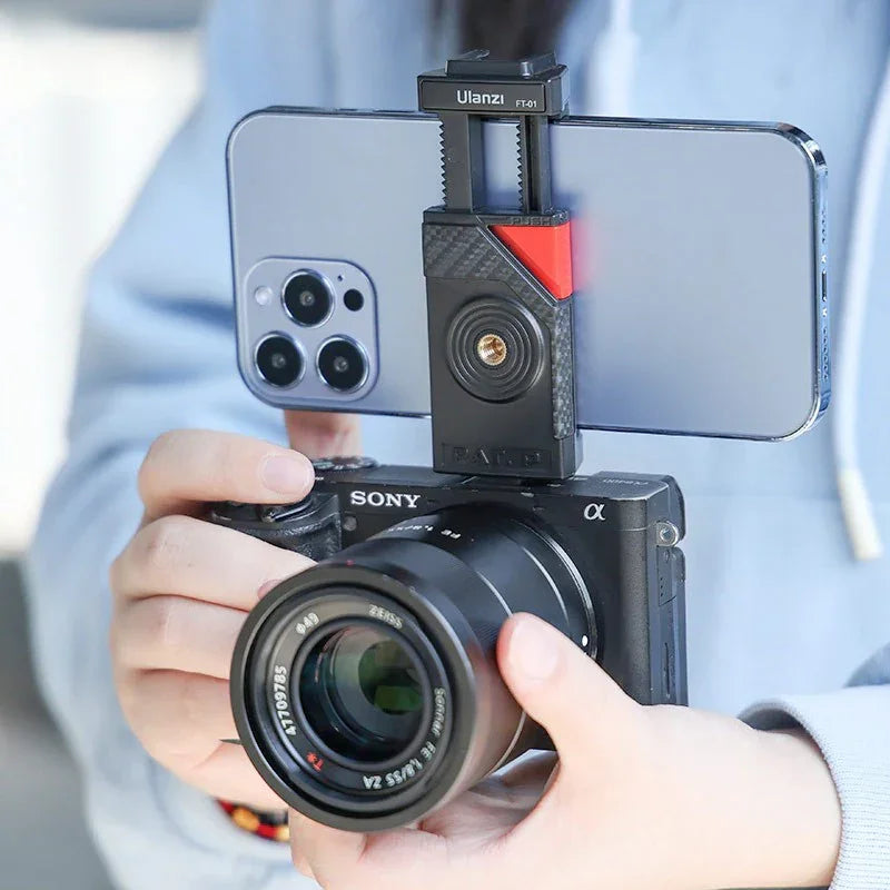 Ulanzi FT-01 Flexibles 360-Grad-Stativ mit 1/4-Zoll-Stativ / Mobilgerät / Montagezubehör - Bläckfisk