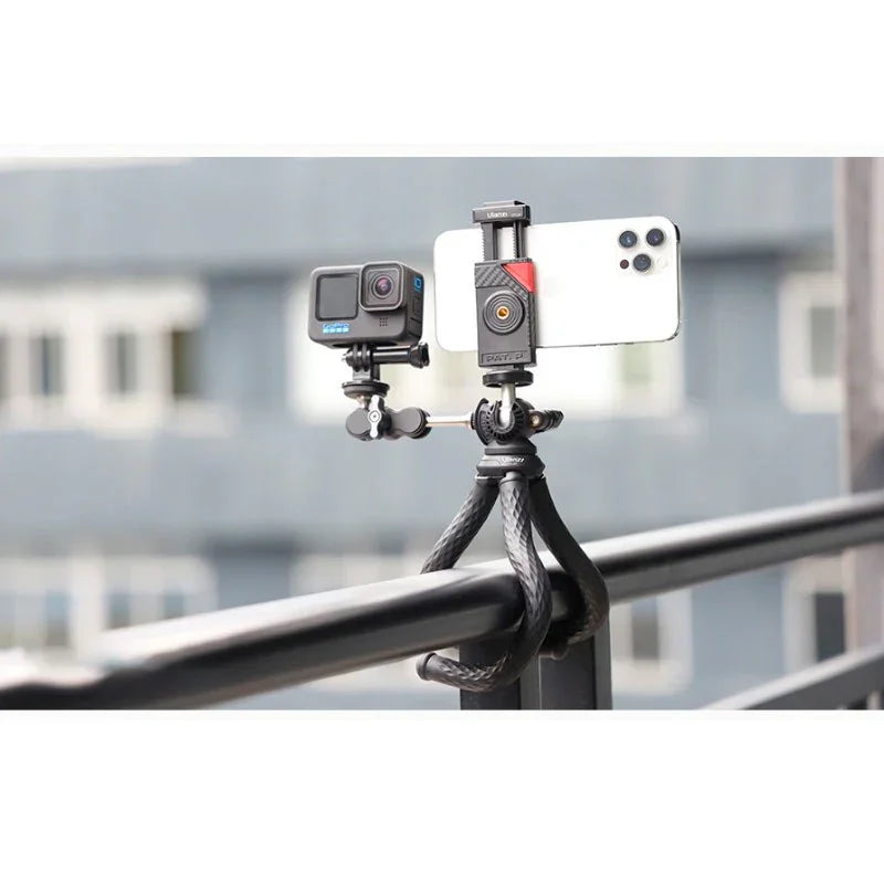 Ulanzi FT-01 Flexibles 360-Grad-Stativ mit 1/4-Zoll-Stativ / Mobilgerät / Montagezubehör - Bläckfisk