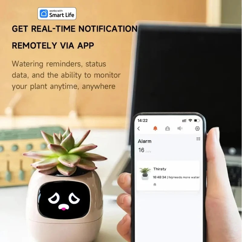 Intelligenter kleiner Blumentopf