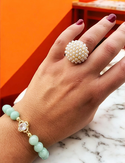 Das Alexandra-Jade-Armband