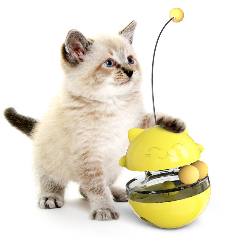 Interaktiver Katzen-IQ-Leckerliball