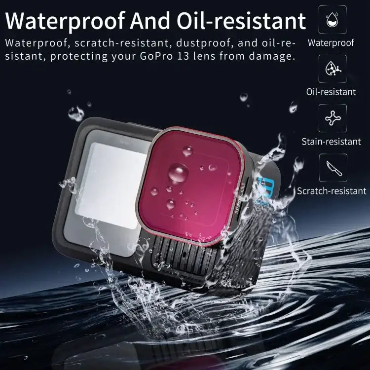 GoPro HERO13 Black STARTRC Quick Release 4-i-1 Filterkit (ND8/ND16/ND32/CPL)