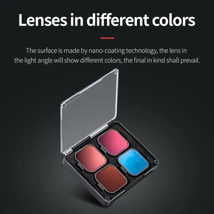 STARTRC 4 i 1 ND8 ND16 ND32 CPL Filter till GoPro HERO13 Black /12 Black /11 Black /10 Black /9 Black