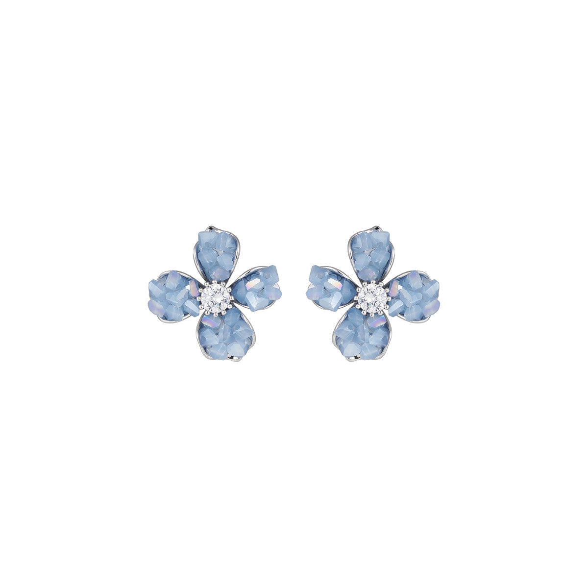 Crystal Manuka Blue Earrings-0