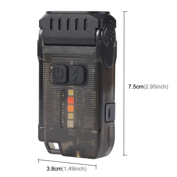 V15 EDC Ficklampa Multi-funktions Arbetslampa