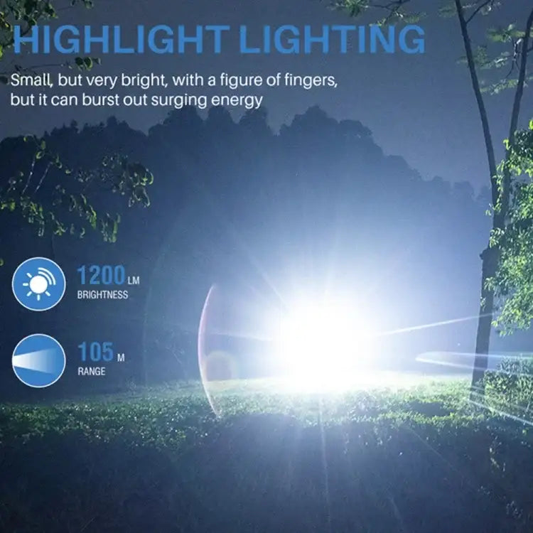 V15 EDC Ficklampa Multi-funktions Arbetslampa