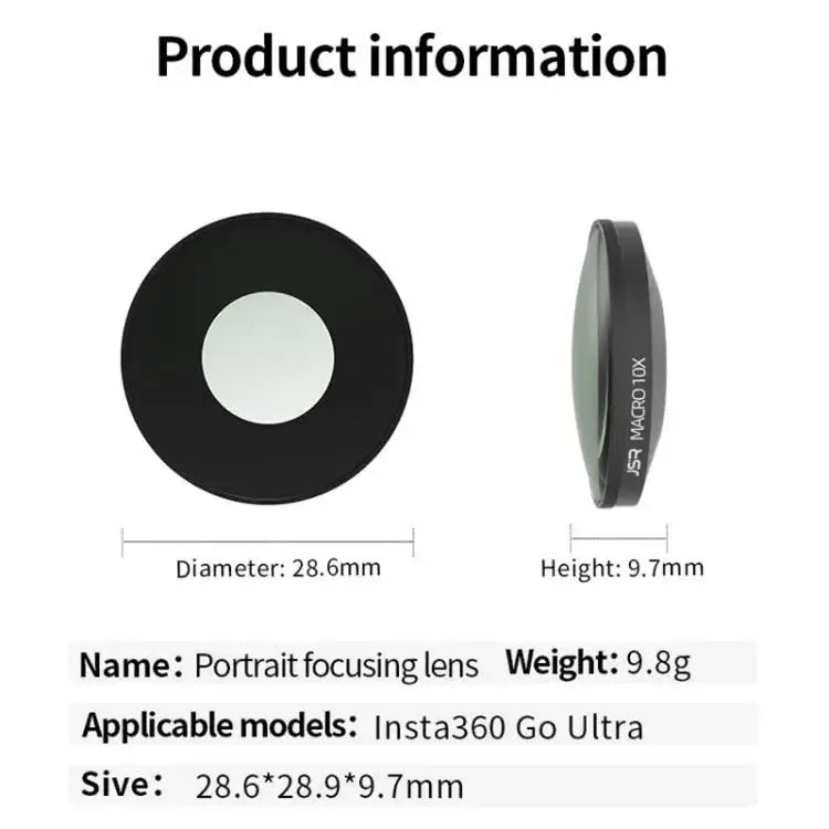 Insta360 GO Ultra JSR LH Series 10X Makroobjektiv