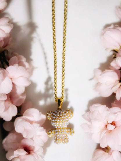 Teddy gold halsband