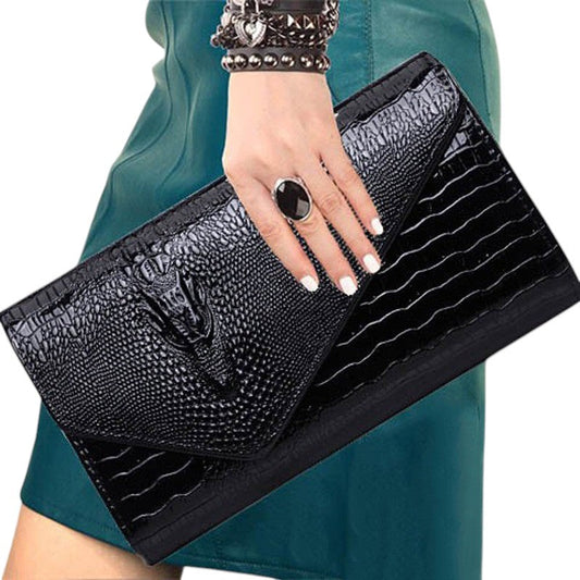 Kuvertväska – Elegant handväska i läderlook