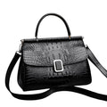 Elegant Handväska i Krokodilmönster – Lyxig & Tidlös Design
