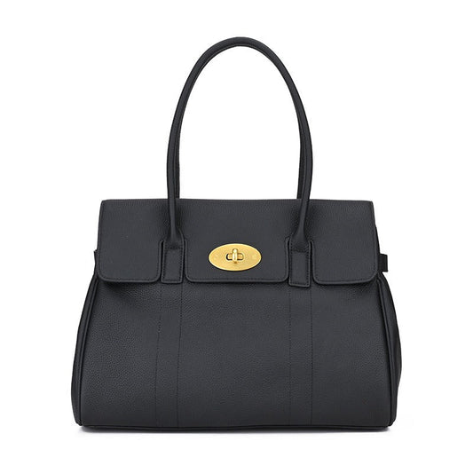 Klassisk Bayswater Handväska – Elegant, Rymlig & Tidlös Design