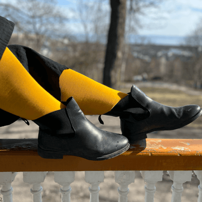 Ridstrumpa Allround Sunna Gul 75% Merinoull