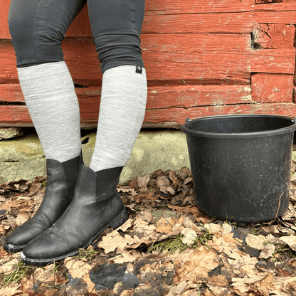 Ridstrumpa Allround Stengrå 75% Merinoull