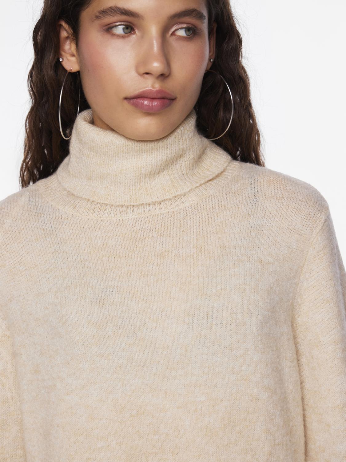 JULIANA LS ROLLNECK KNIT DRESS