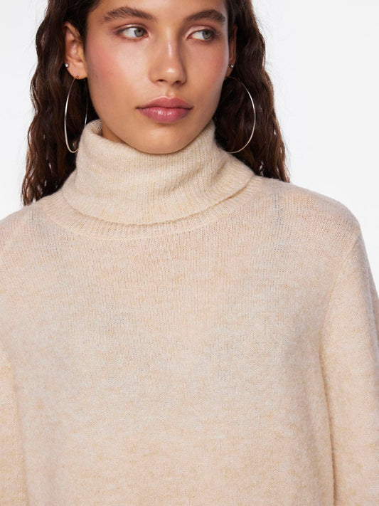 JULIANA LS ROLLNECK KNIT DRESS