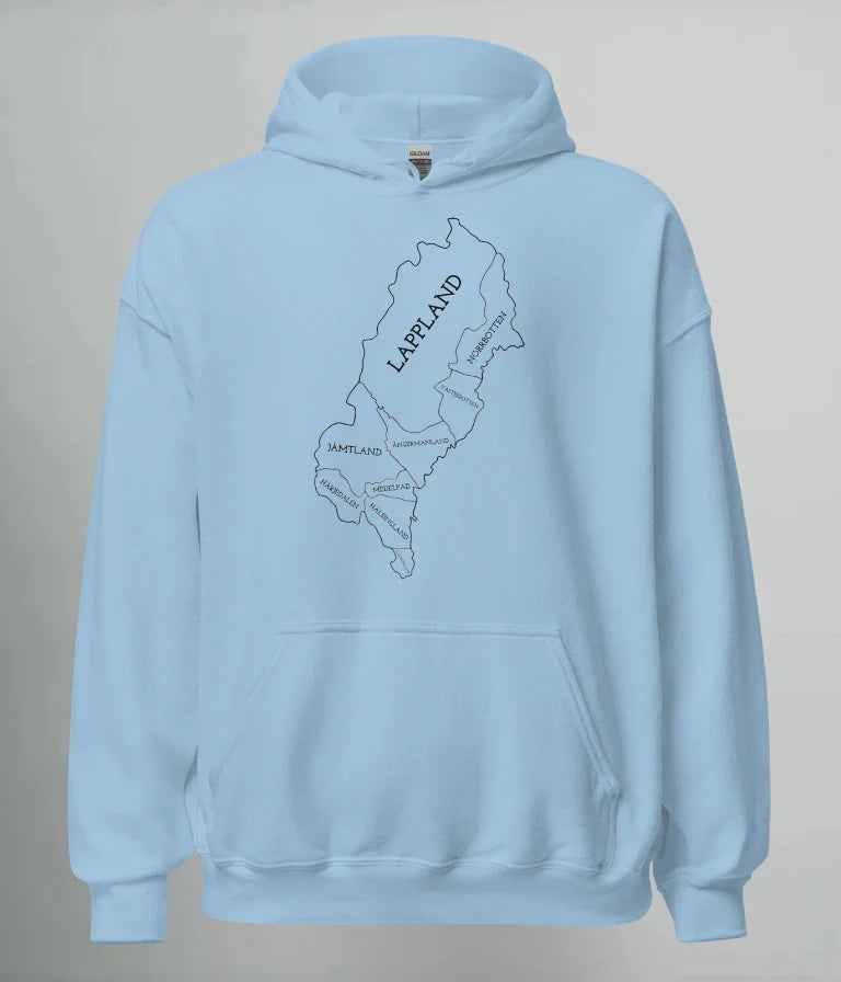HOODIE NORRLANDS KARTA (DL)