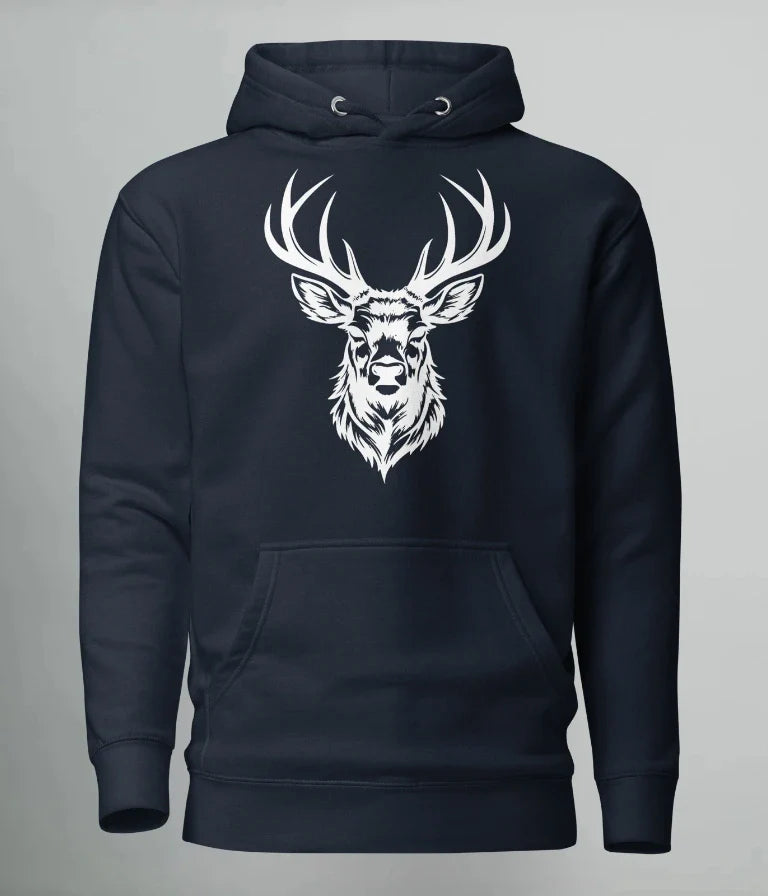 HOODIE WHITE DEER (PREMIUM)