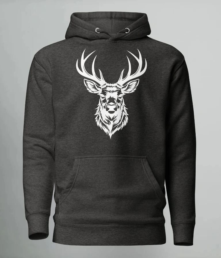 HOODIE WHITE DEER (PREMIUM)