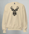SWEATSHIRT BLACK DEER