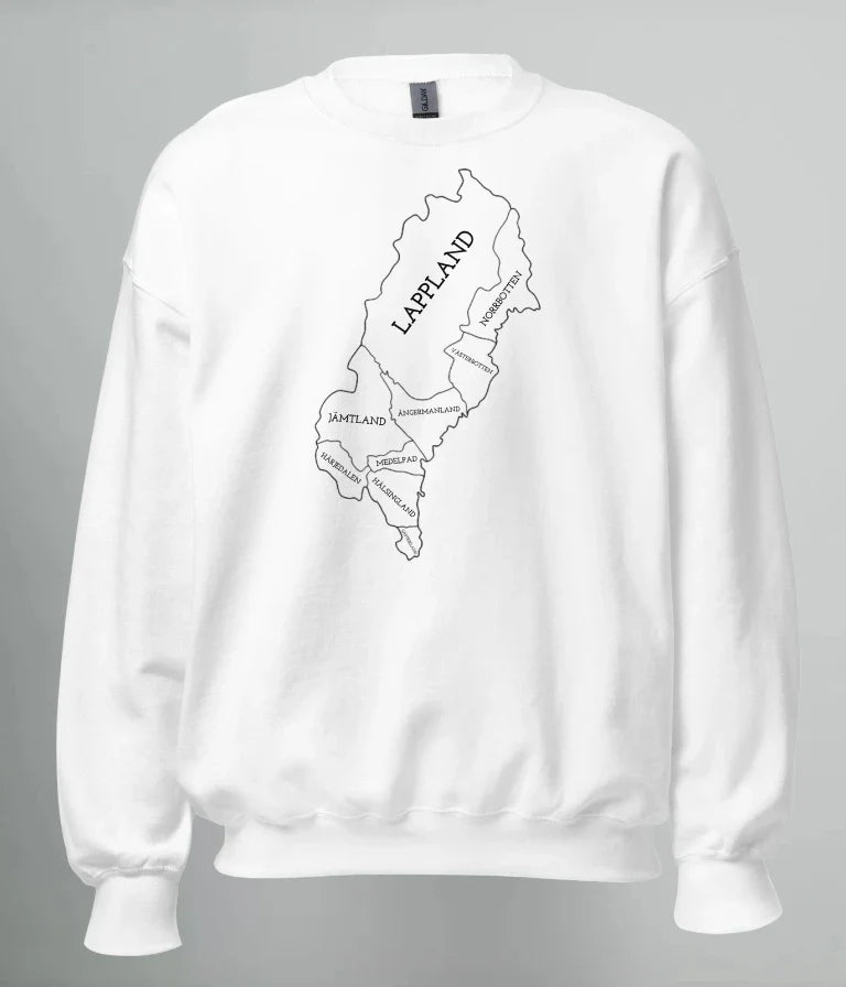 SWEATSHIRT NORRLANDS KARTA (DL)