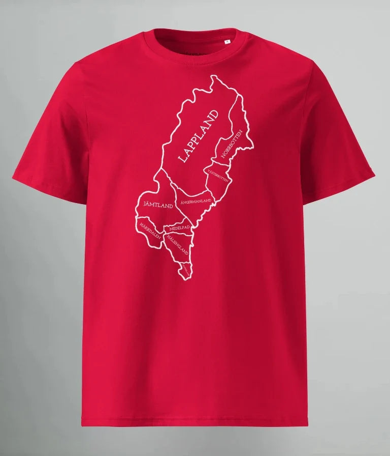 T-SHIRT NORRLANDS KARTA