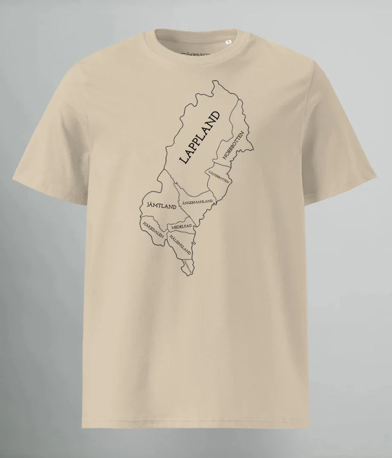 T-SHIRT NORRLANDS KARTA (DL)