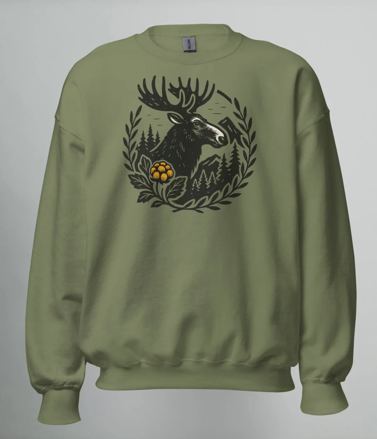 SWEATSHIRT NORRLANDS ÄLG & HJORTRON