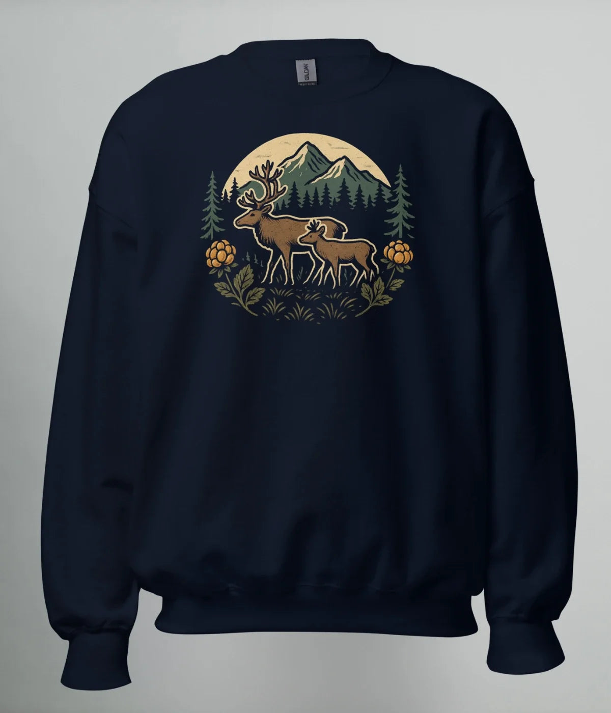 SWEATSHIRT NORRLANDS REN & HJORTRON