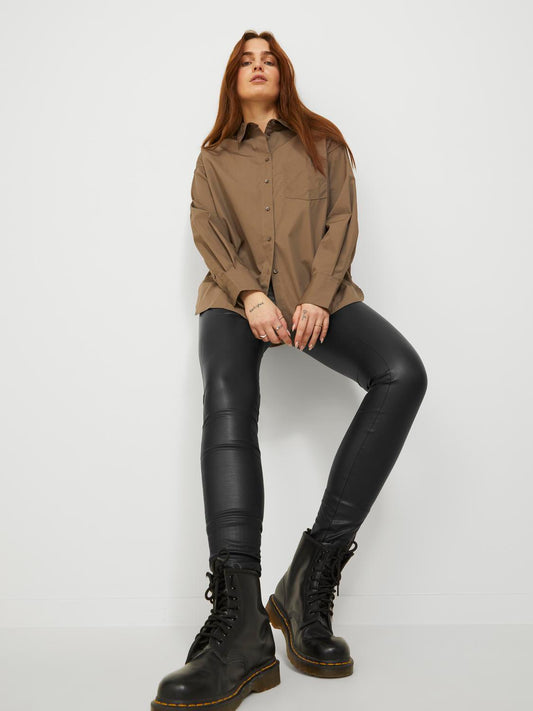 MEGAN FAUX LEATHER LEGGINGS