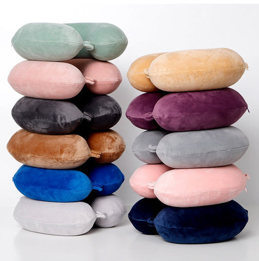 Memory Foam Nackkudde – Ergonomisk komfort för flyg, bil & tåg