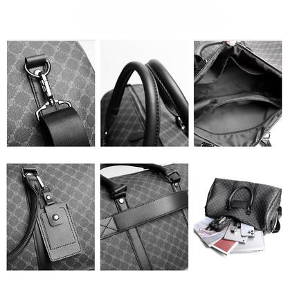 Weekendbag i Premium Läderlook – Elegant & Rymlig Reseväska